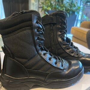 Black Tactical Combat Boots